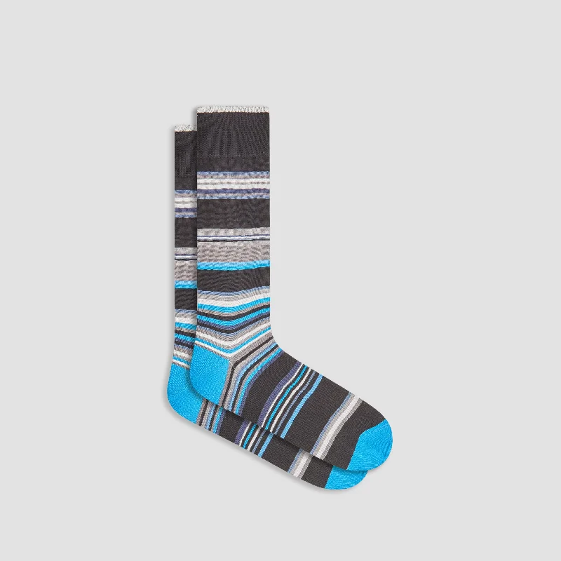 Baby Socks-Striped Mid-Calf Socks