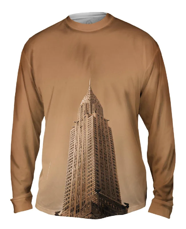 Military Long Sleeve-Historic Chrysler Building New York