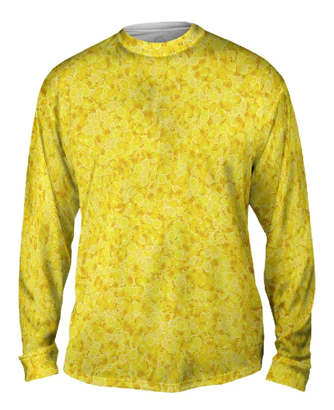 Checkered Long Sleeve-Lemon Vitamic C Overload