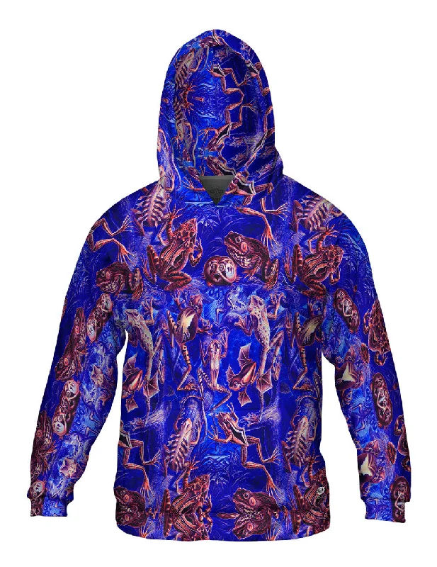 Winter Hoodie-Ernst Haeckel - "Batrachia" (1904)