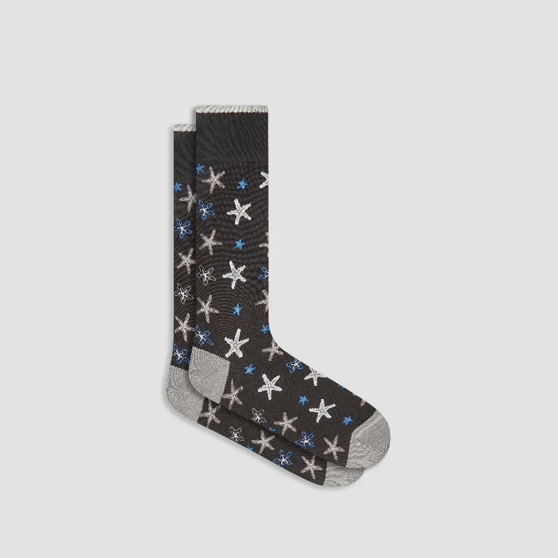 Athletic Socks-Sea Star Mid-Calf Socks