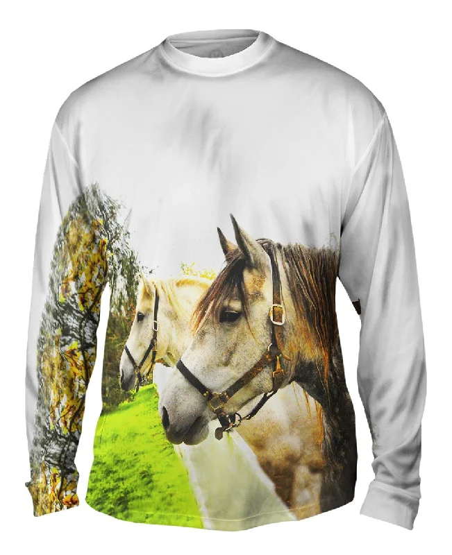 Football Long Sleeve-Horse Profile