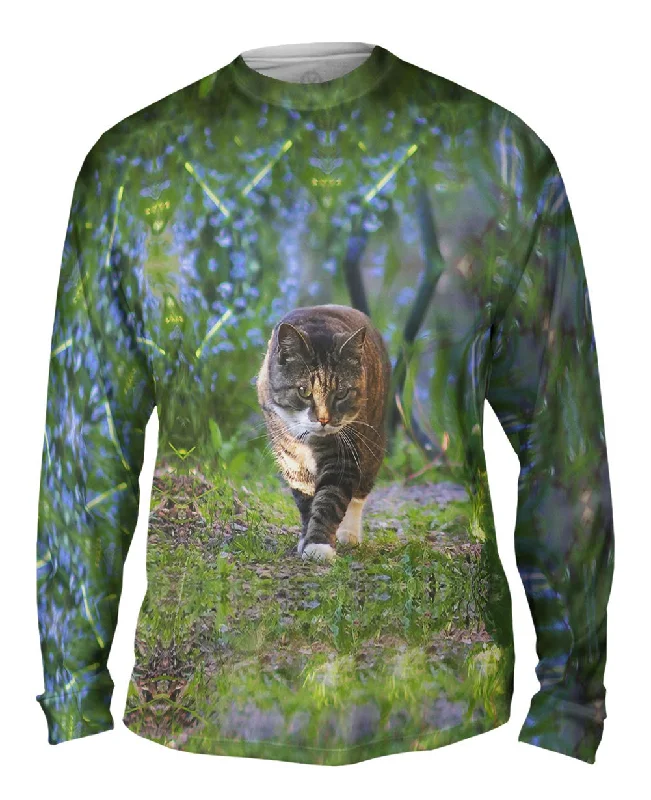 Formal Long Sleeve-Kitty Cat On The  Prowl