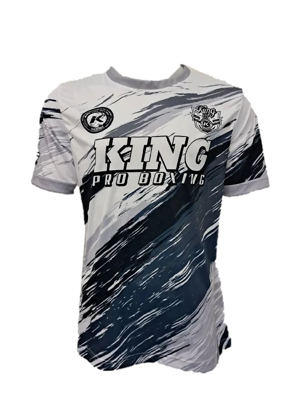 Gothic T-Shirt-King Pro Boxing T-shirt New Wave White