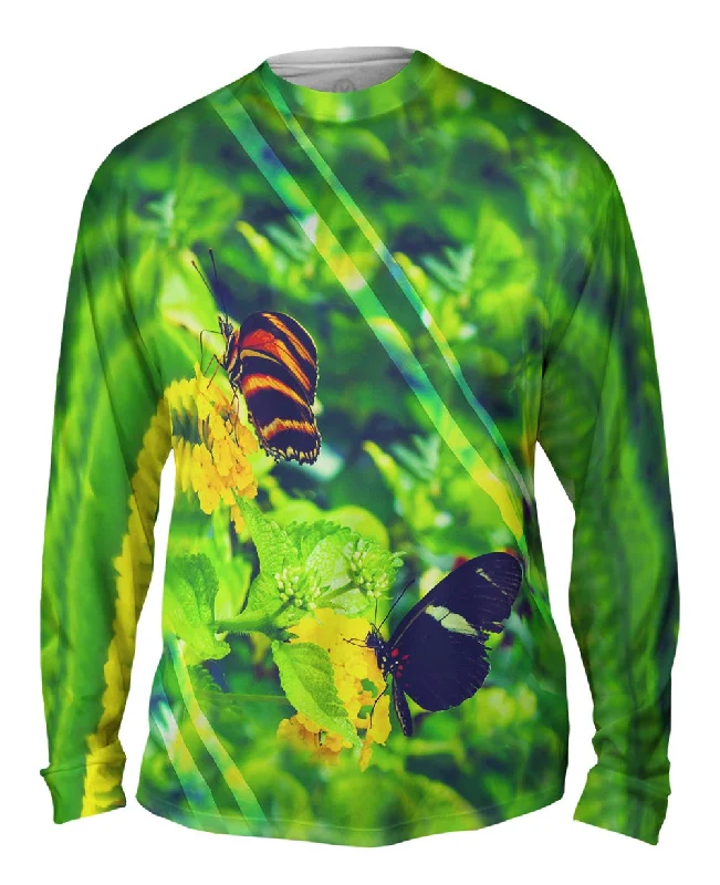 Spring Long Sleeve-Light Rays Butterflies