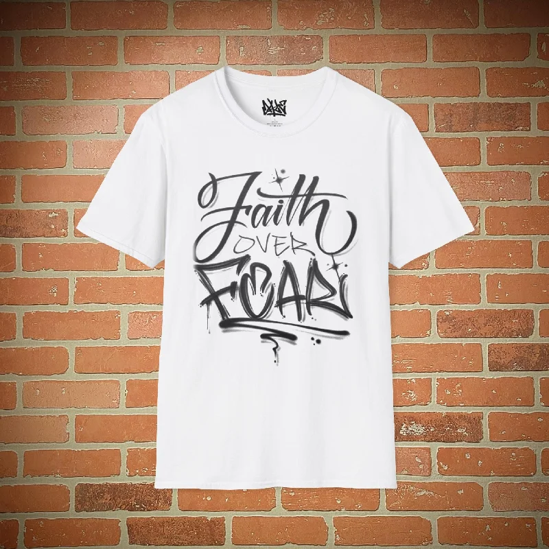 Printed T-Shirt-Faith Over Fear T Shirt