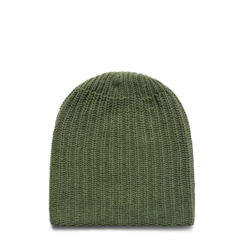 Tennis Hat-HEAVY KNIT BEANIE