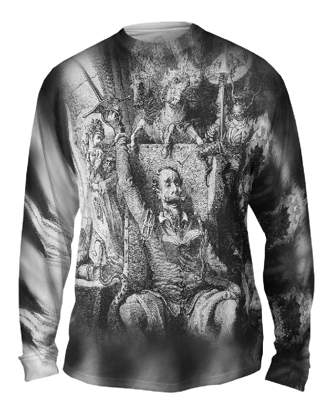 Workout Long Sleeve-Gustave Dore - "The Art Of Immersion Fear Of Fiction" (1857)