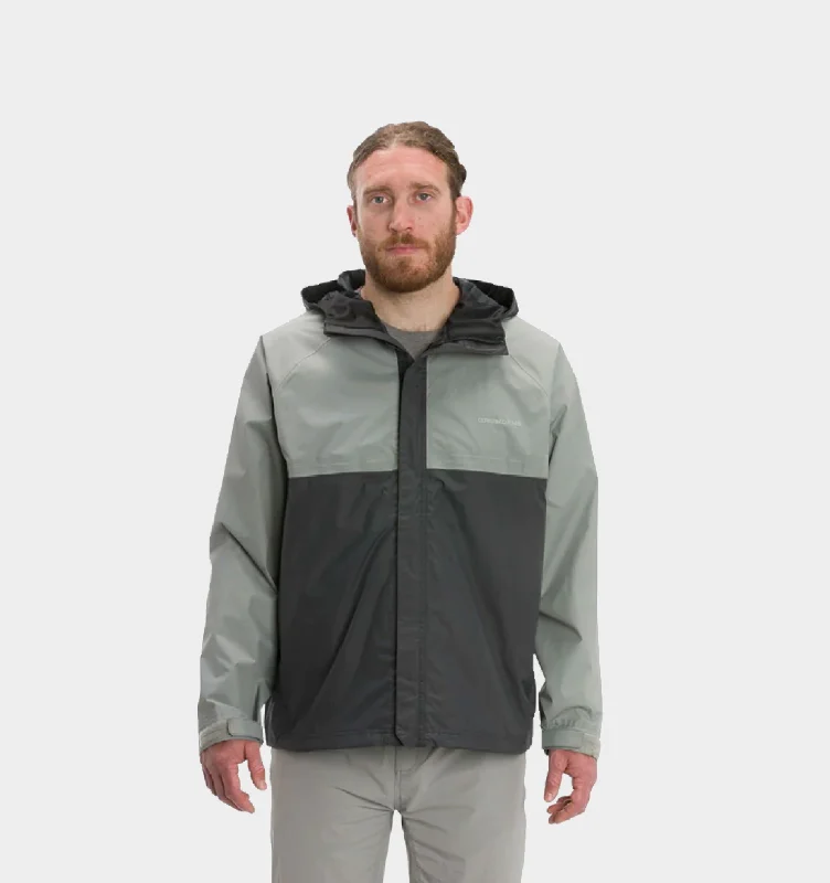 Oversized Jacket-Grundéns Men's Trident Waterproof Hooded Fishing Jacket