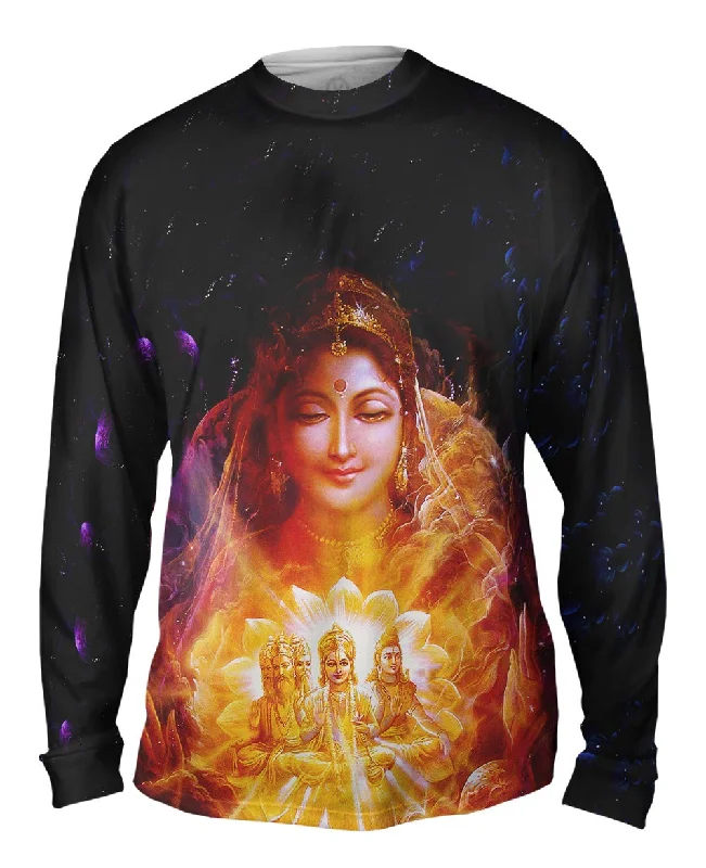 Zip Front Long Sleeve-India - "Almighty Devi"