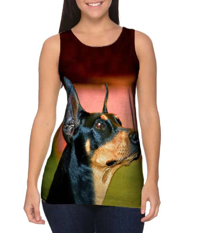 Wool Tank-Aspirational Doberman