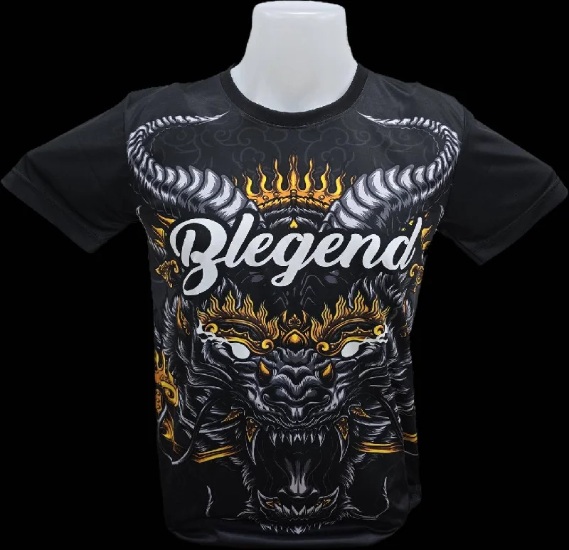 Henley T-Shirt-Blegend Diva Dry-Fit T-Shirt