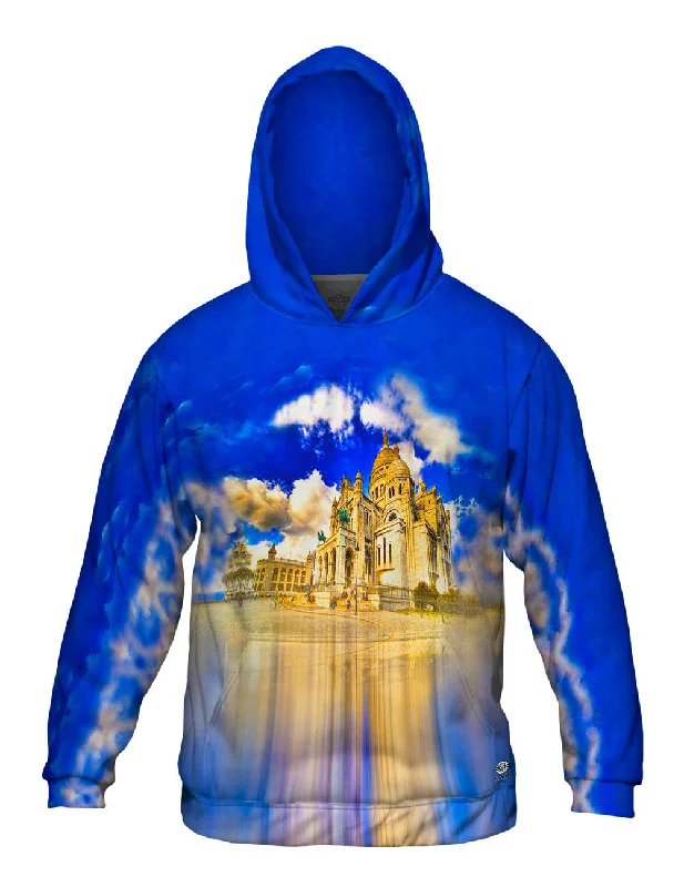 Streetwear Hoodie-Basilica Sacre Coeur