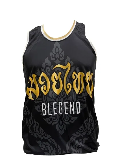 Embroidered T-Shirt-Blegend Muay Thai Top RASHA