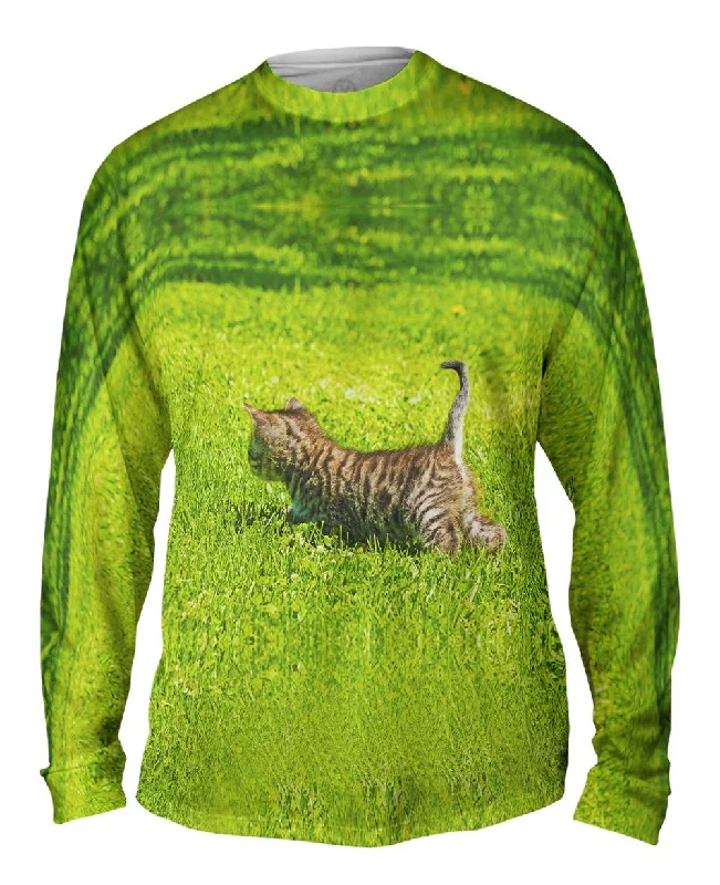 Dressy Long Sleeve-Kitty Cat Chase