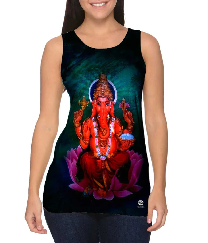 Colorblock Tank-Adityamadhav83 - "Ganesh In Space" (2013)