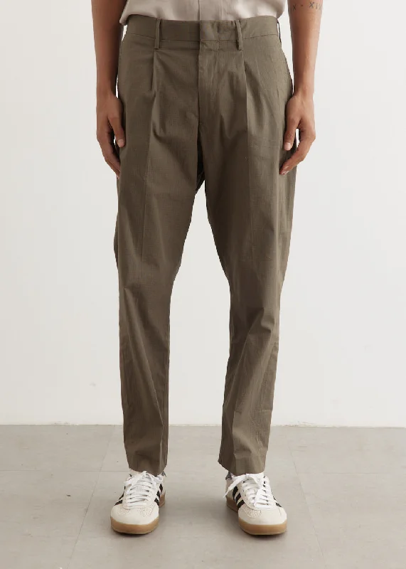 Low-Rise Jeans-Bill Pleat Trousers