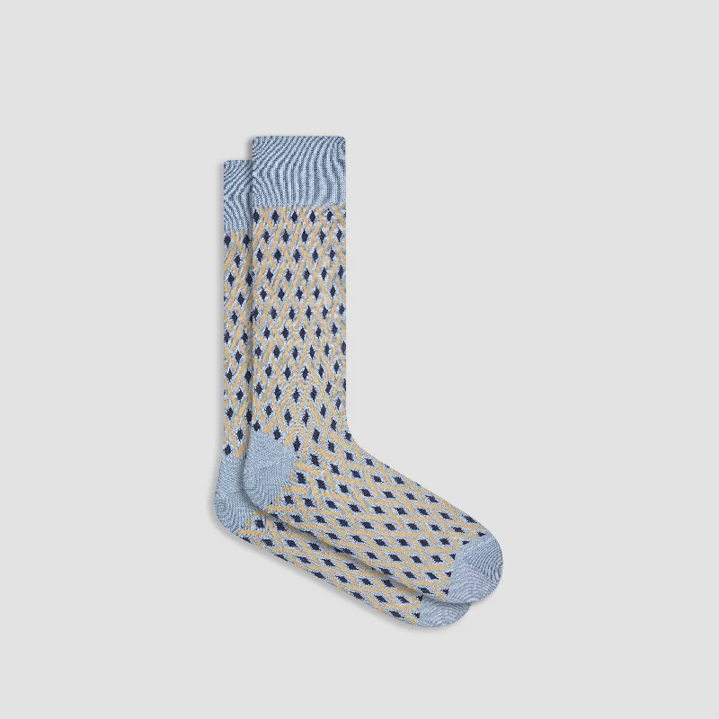 Soccer Socks-Geometric Mid-Calf Socks