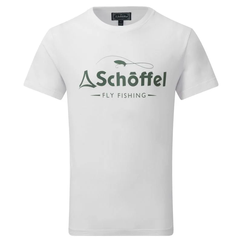 Sustainable T-Shirt-Schoffel Tyne Mens T-Shirt - White