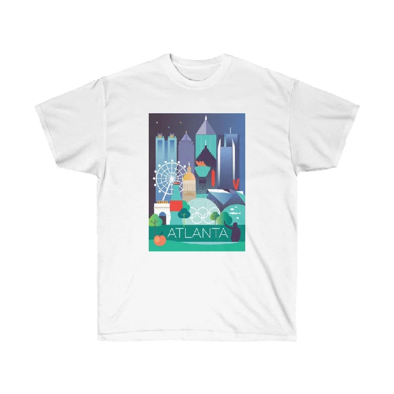 Loose Fit T-Shirt-ATLANTA UNISEX ULTRA COTTON TEE