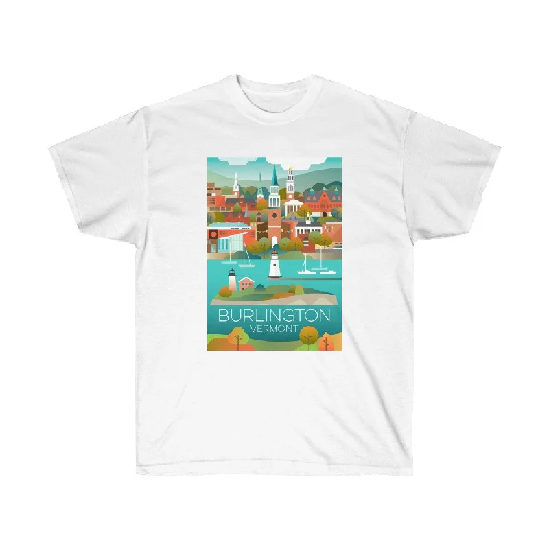 Soccer T-Shirt-BURLINGTON UNISEX ULTRA COTTON TEE