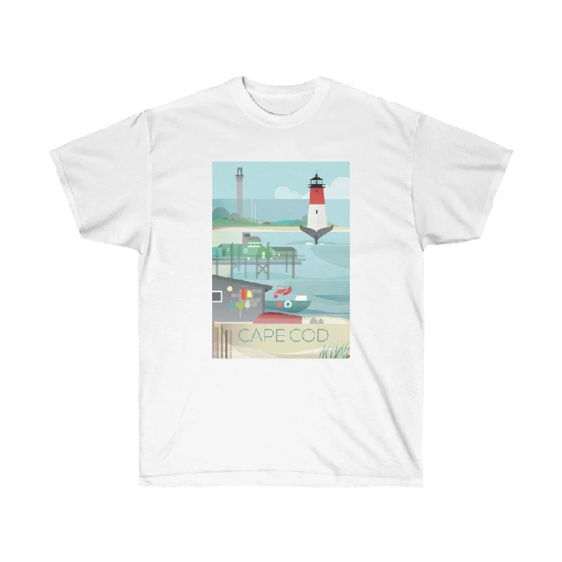 Summer T-Shirt-CAPE COD UNISEX ULTRA COTTON TEE