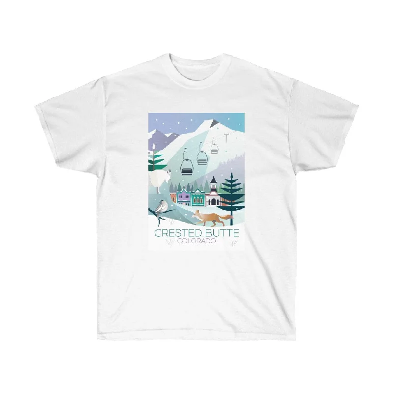 Holiday T-Shirt-CRESTED BUTTE UNISEX ULTRA COTTON TEE