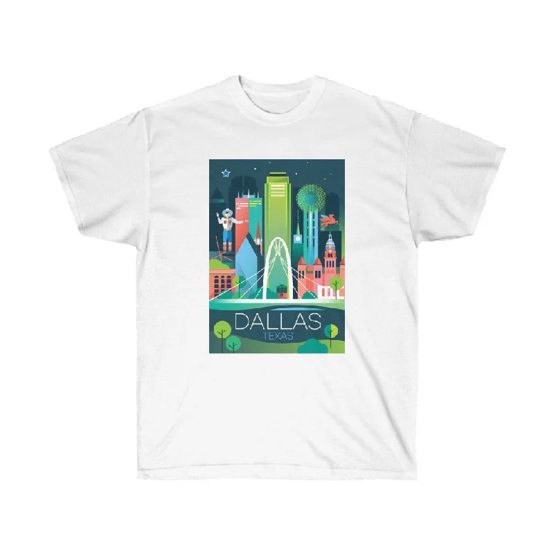 Eco Friendly T-Shirt-DALLAS UNISEX ULTRA COTTON TEE