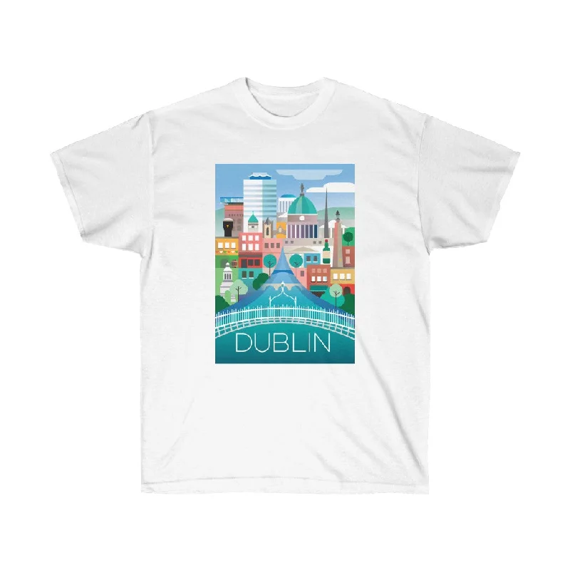 Artistic T-Shirt-DUBLIN UNISEX ULTRA COTTON TEE