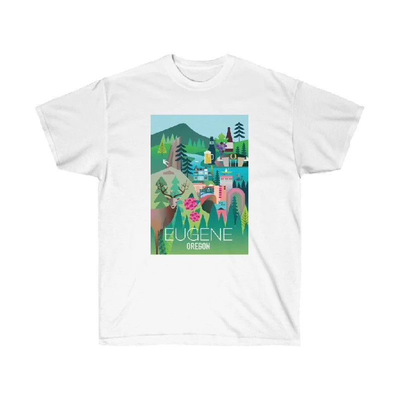 Graphic T-Shirt-EUGENE UNISEX ULTRA COTTON TEE