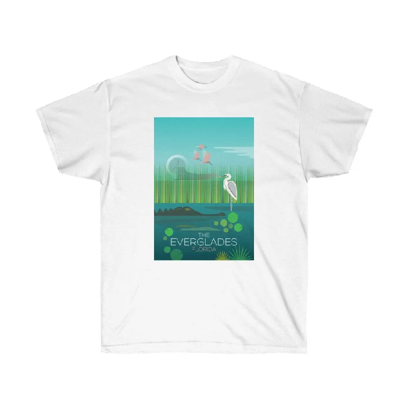 Breathable T-Shirt-EVERGLADES UNISEX ULTRA COTTON TEE