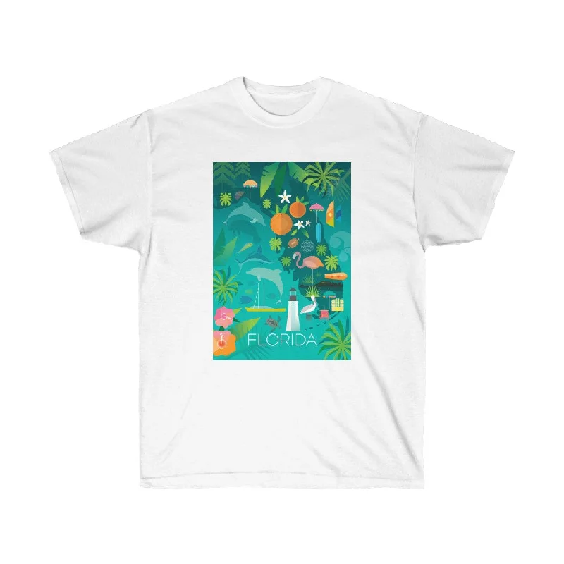 Waterproof T-Shirt-FLORIDA UNISEX ULTRA COTTON TEE