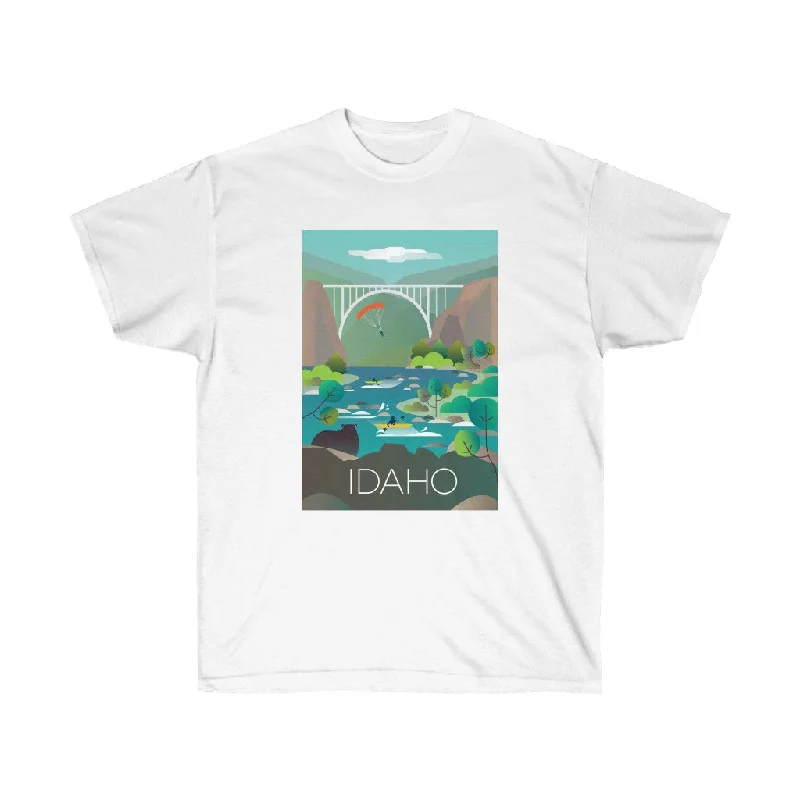 Oversized T-Shirt-IDAHO UNISEX ULTRA COTTON TEE