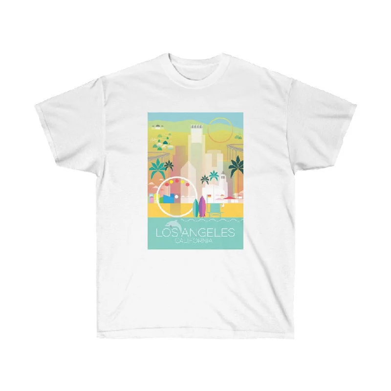 Pocket T-Shirt-LOS ANGELES UNISEX ULTRA COTTON TEE