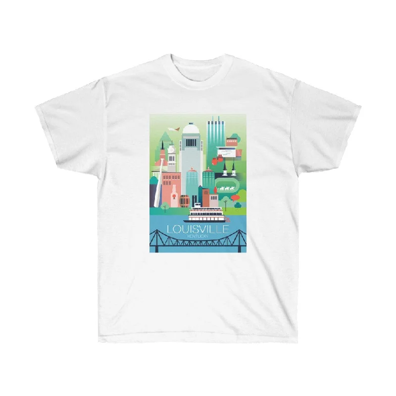 Layered T-Shirt-LOUISVILLE UNISEX ULTRA COTTON TEE