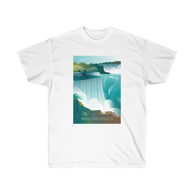 Aesthetic T-Shirt-NIAGARA FALLS UNISEX ULTRA COTTON TEE