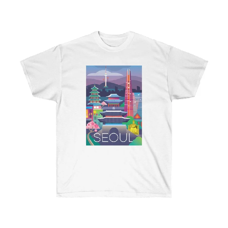 Superhero T-Shirt-SEOUL UNISEX ULTRA COTTON TEE