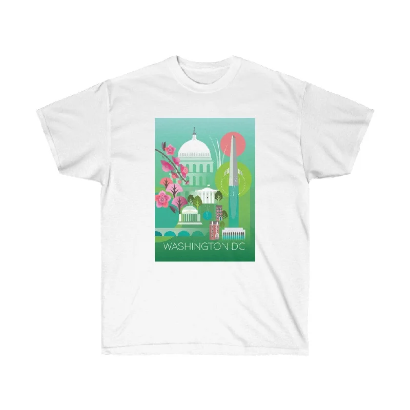 Fall T-Shirt-WASHINGTON, DC UNISEX ULTRA COTTON TEE