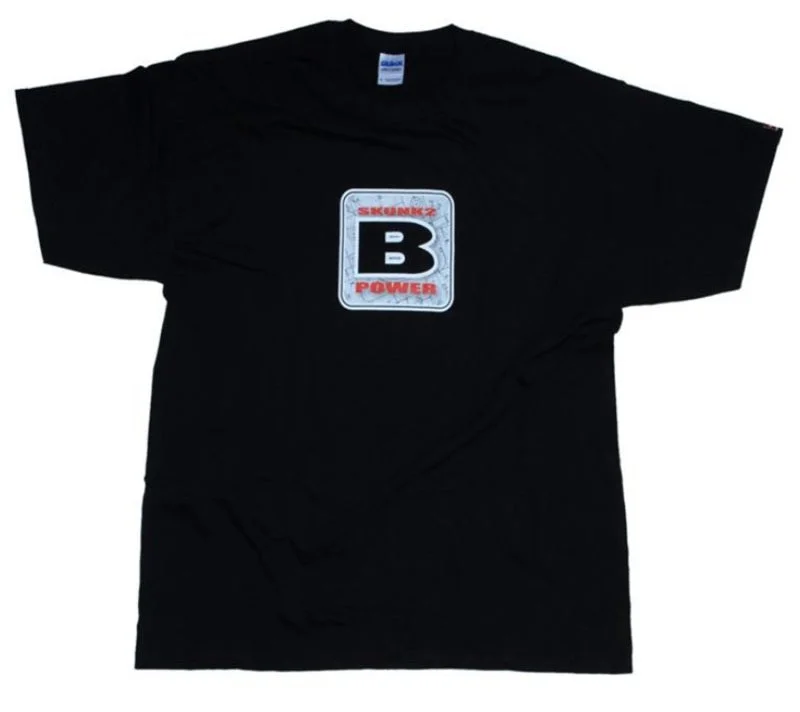 Boonie Hat-Skunk2 B-Power Tee (Black) - L